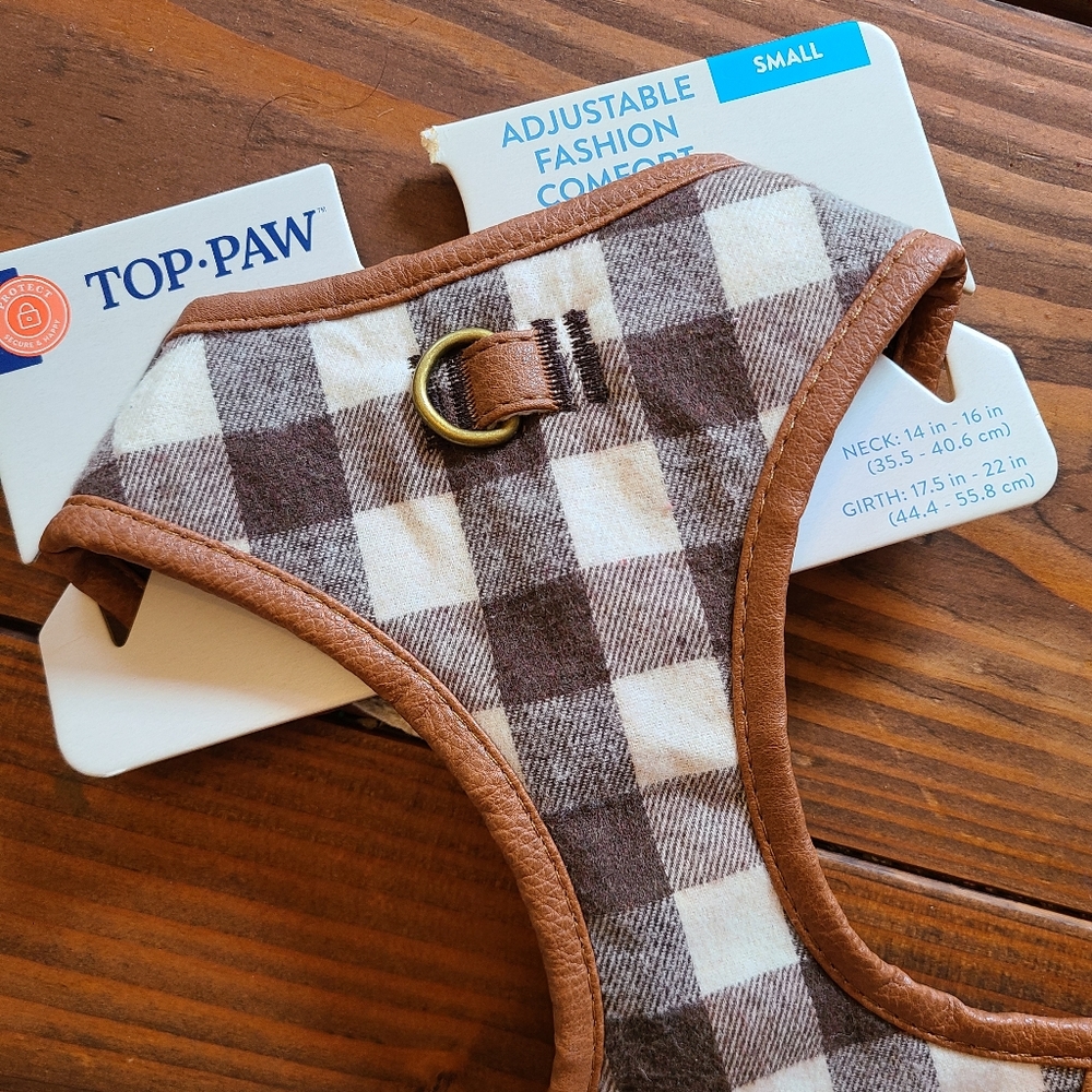 NWT Top Paw Comfort Dog Harness - Small